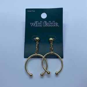 Wild Fable gold Earrings